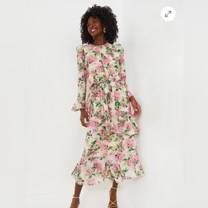 Tuckernuck Gossamer Pink Hydrangea Sasha Dress